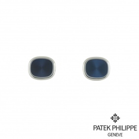 Patek Phillipe White Gold Ellipse Cufflinks 2059102G